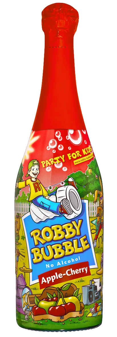 Bild: Abbildung zeigt das Produkt Robby Bubble Apple-Cherry