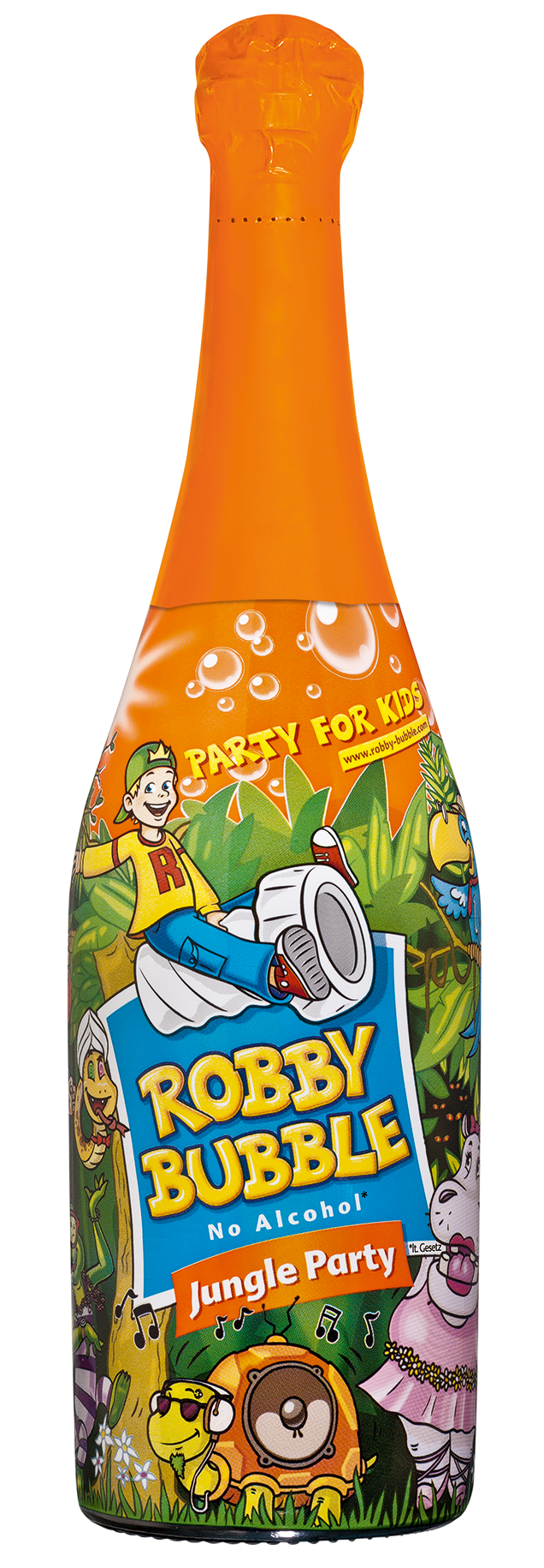 Bild: Abbildung zeigt das Produkt Robby Bubble Jungle Party